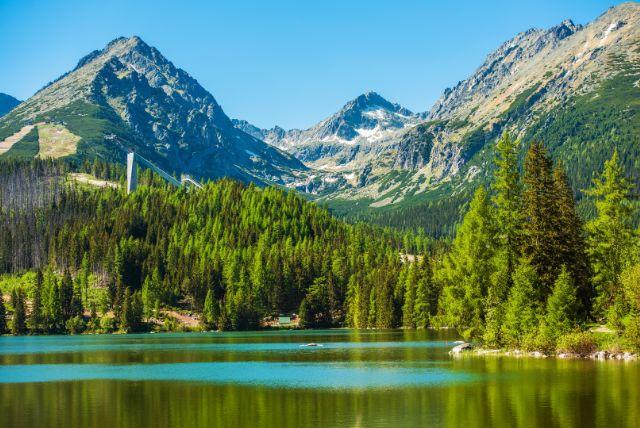 אגם Štrbské Pleso בסלובקיה