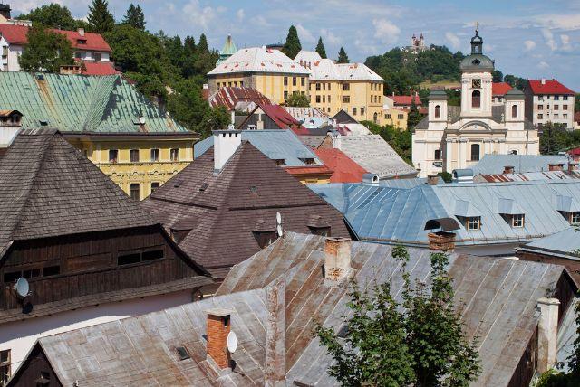 העיירה בנסקה שטיאבניצה (Banská Štiavnica)