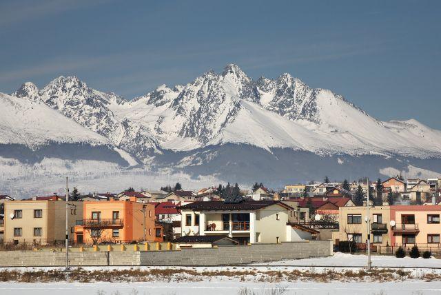 העיר פופראד (Poprad) בצפון מזרח סלובקיה