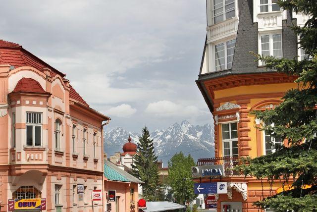העיר פופראד (Poprad) בצפון מזרח סלובקיה