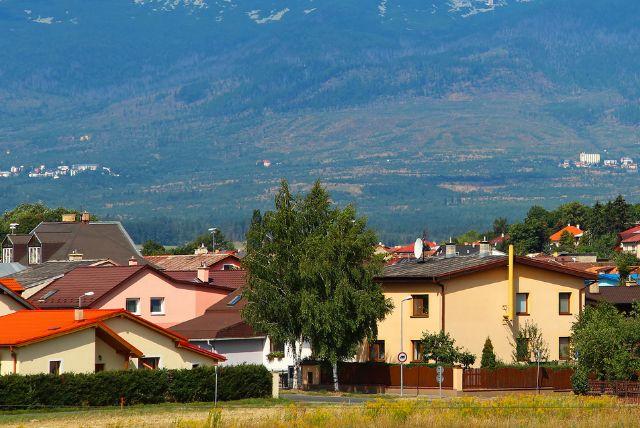 העיר פופראד (Poprad) בצפון מזרח סלובקיה